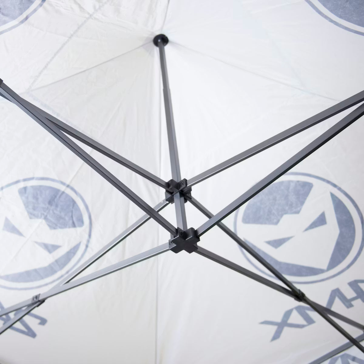 Rennzelt Mit Wänden 24MX Easy-Up Grau